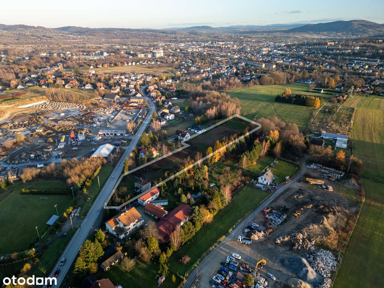 Działka budowlana przy obwodnicy Wadowic-13