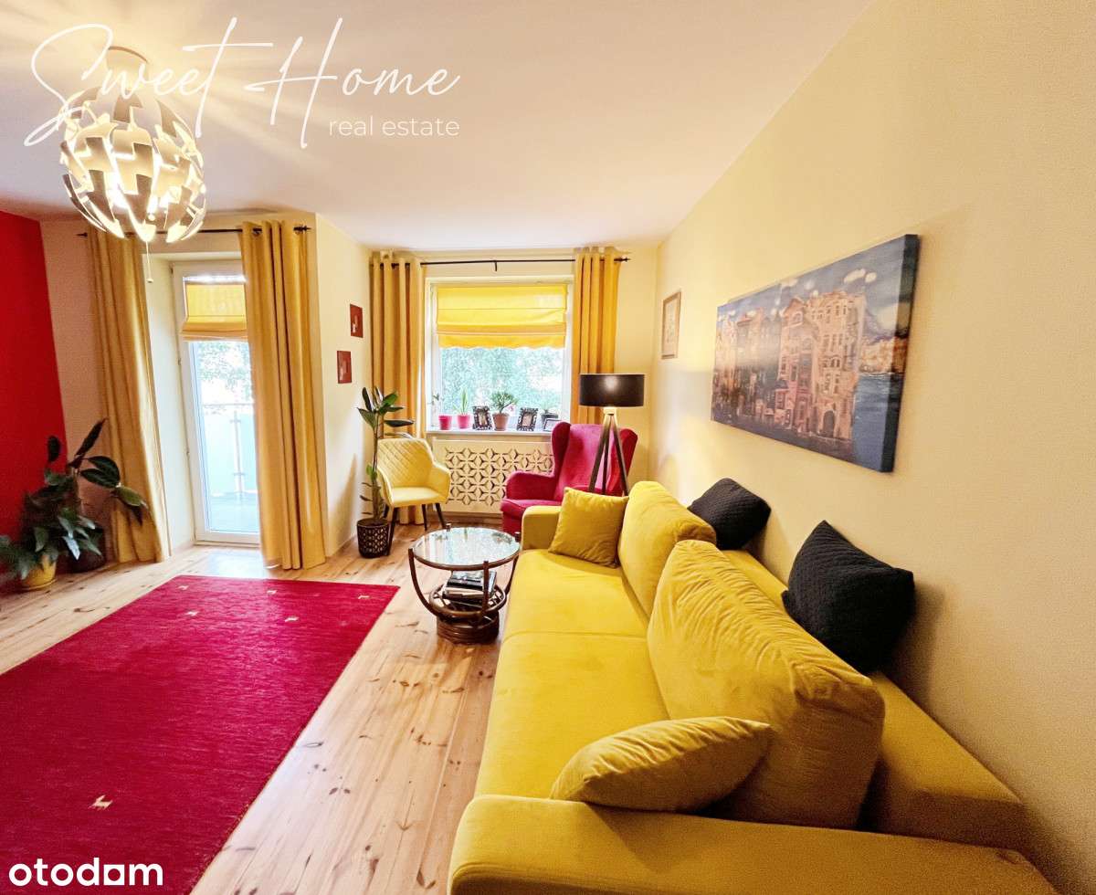 Duże, 3 pokojowe mieszkanie z balkonem ! Wśm-8