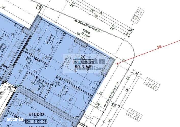 Colentina - One Lake District, 2 camere, vedere lac, et 5, 80 mp Faza1-6