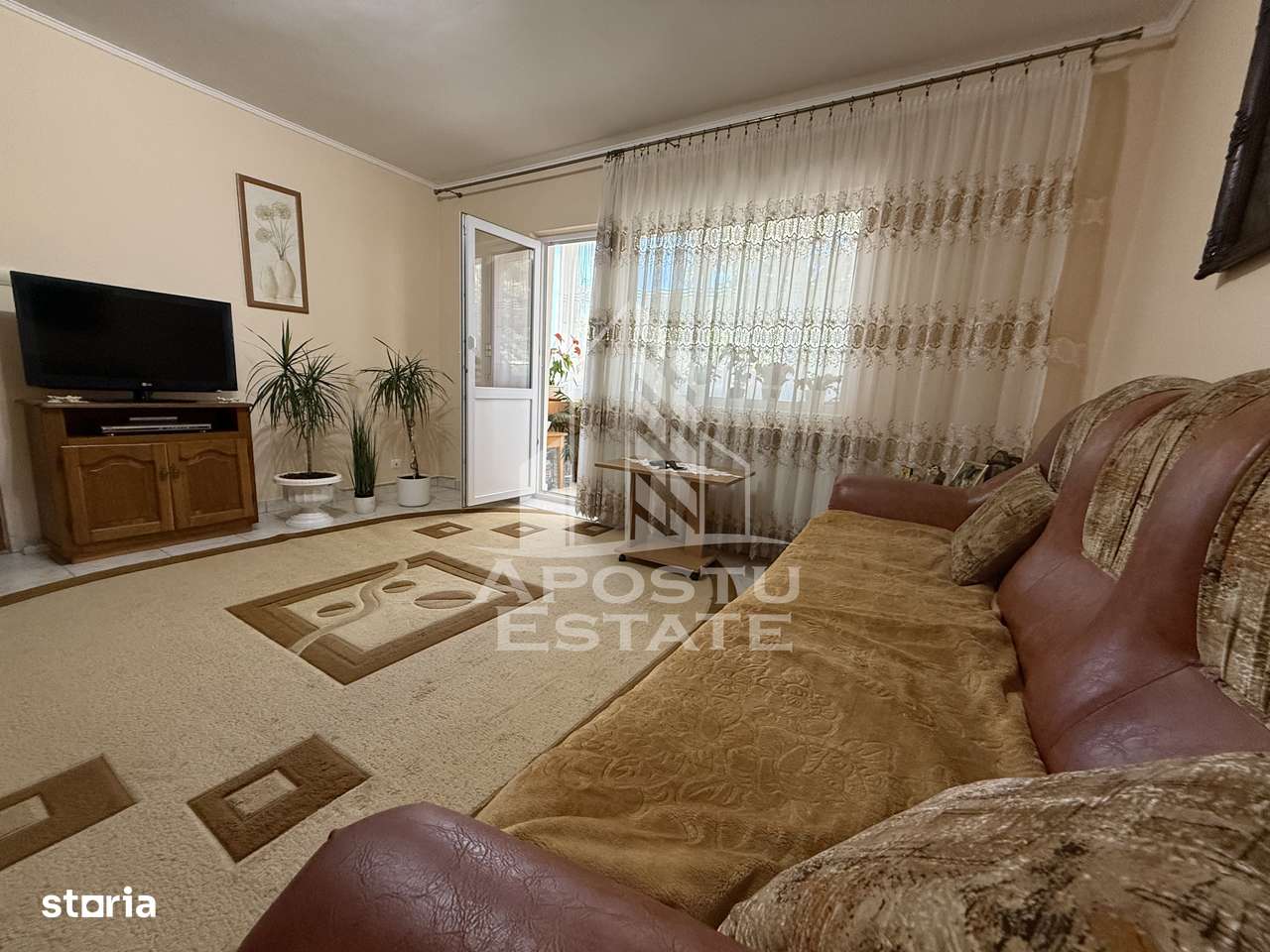 Apartament 2 camere, mobilat, zona Buziasului - Imagine principală: 3/8