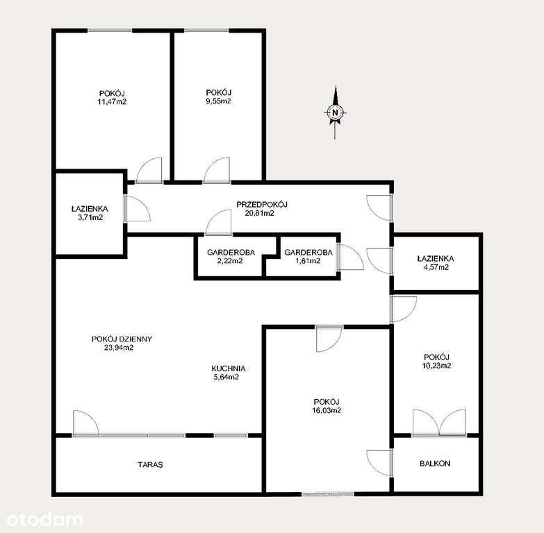 Panoramiczny Apartament 110m² – Aleja 29 listopada-19