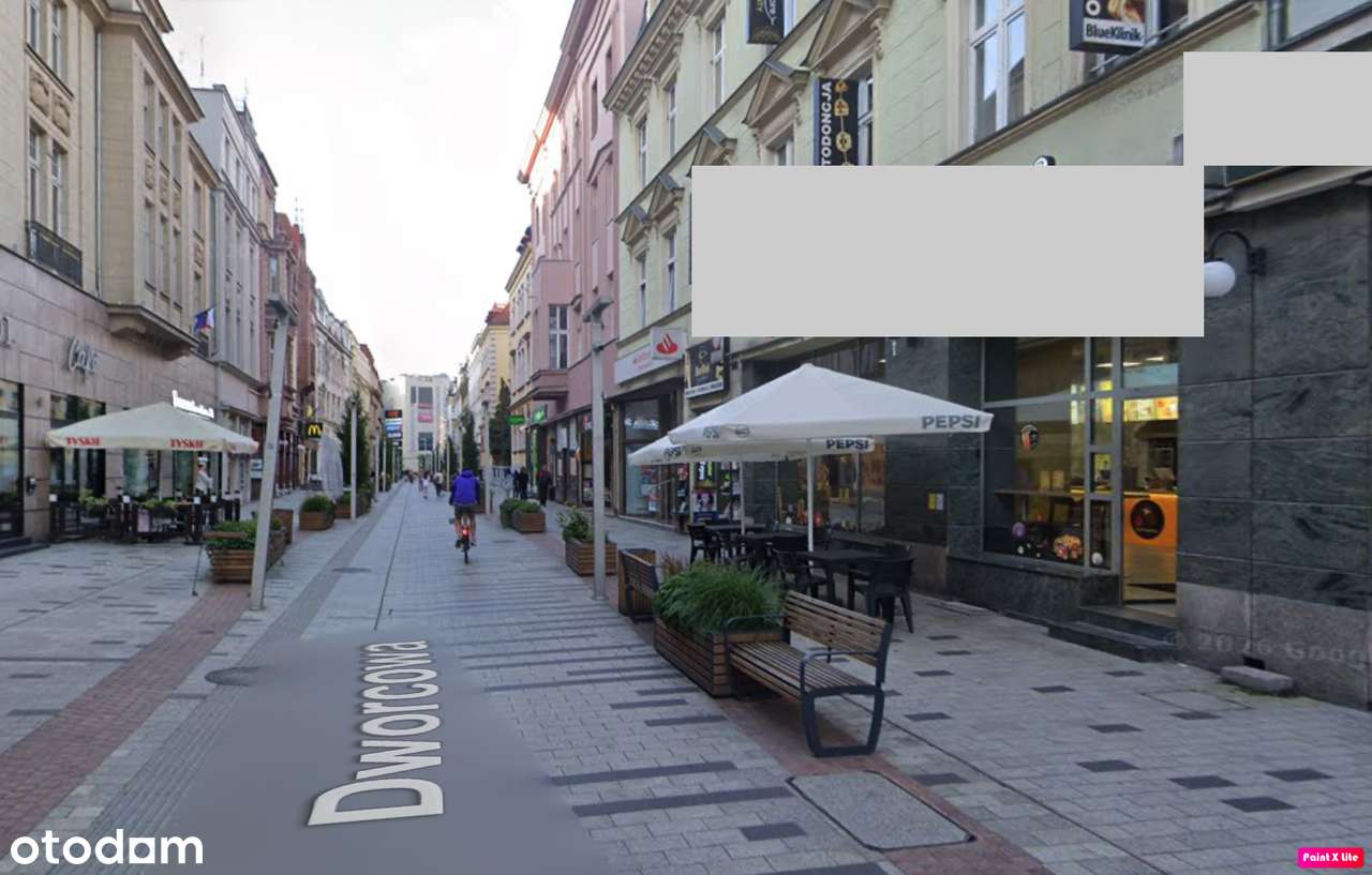 Lokal na gastronomię/usługi/handel-witryny, deptak-cena najmu netto