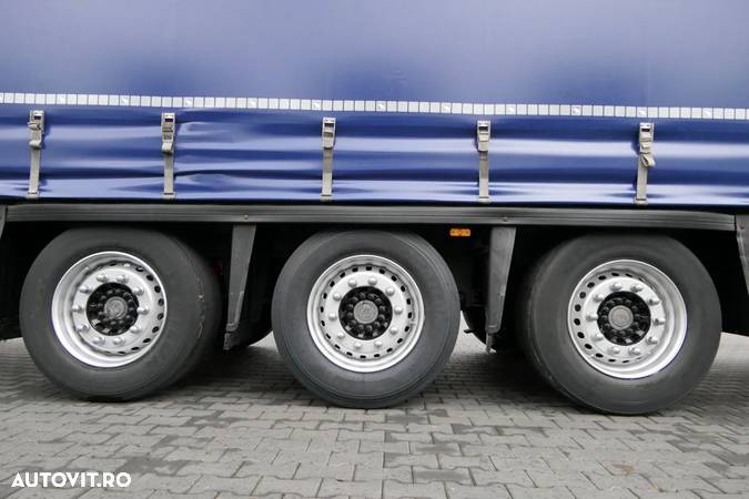 Scania R 450 / RETARDER / EURO 6 / LED / NAVI + SCHMITZ / CURTAINSIDER / LIFTED ROOF / - 16