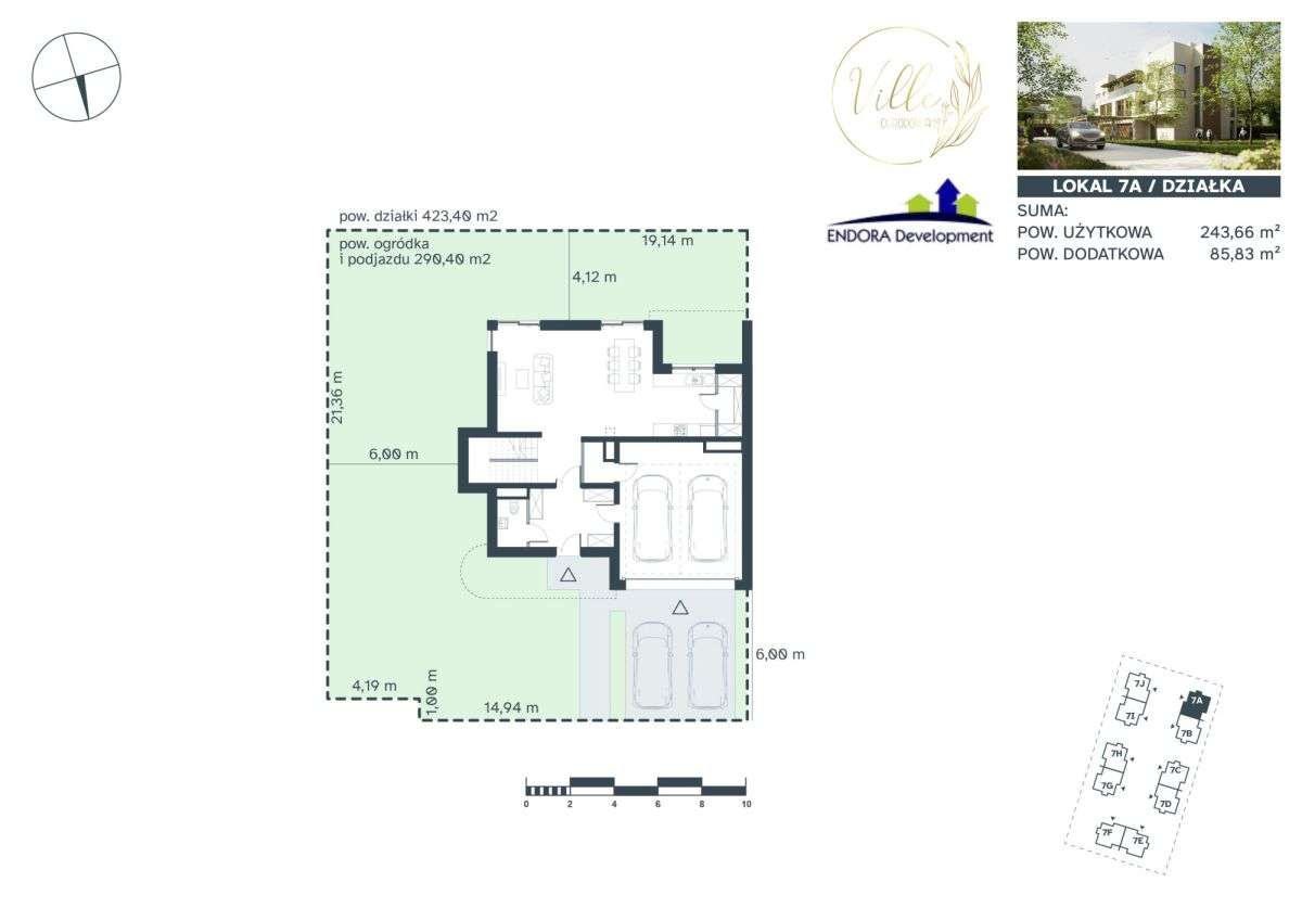 Ekskluzywne segmenty 244 m² - Ville Ogrodowa-16