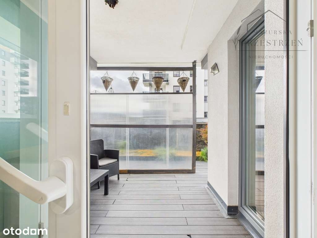 3 pokoje z tarasem, Jeziorna Towers+miejsce post.-5