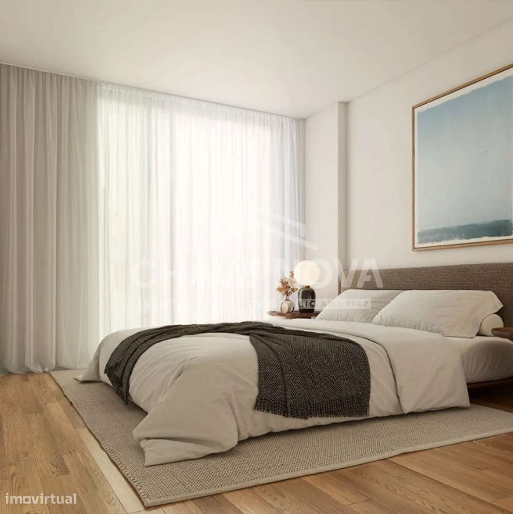 T1 Novo c/ Varanda e Lugar de Garagem em Vila Nova de Gaia - Grande imagem: 4/14