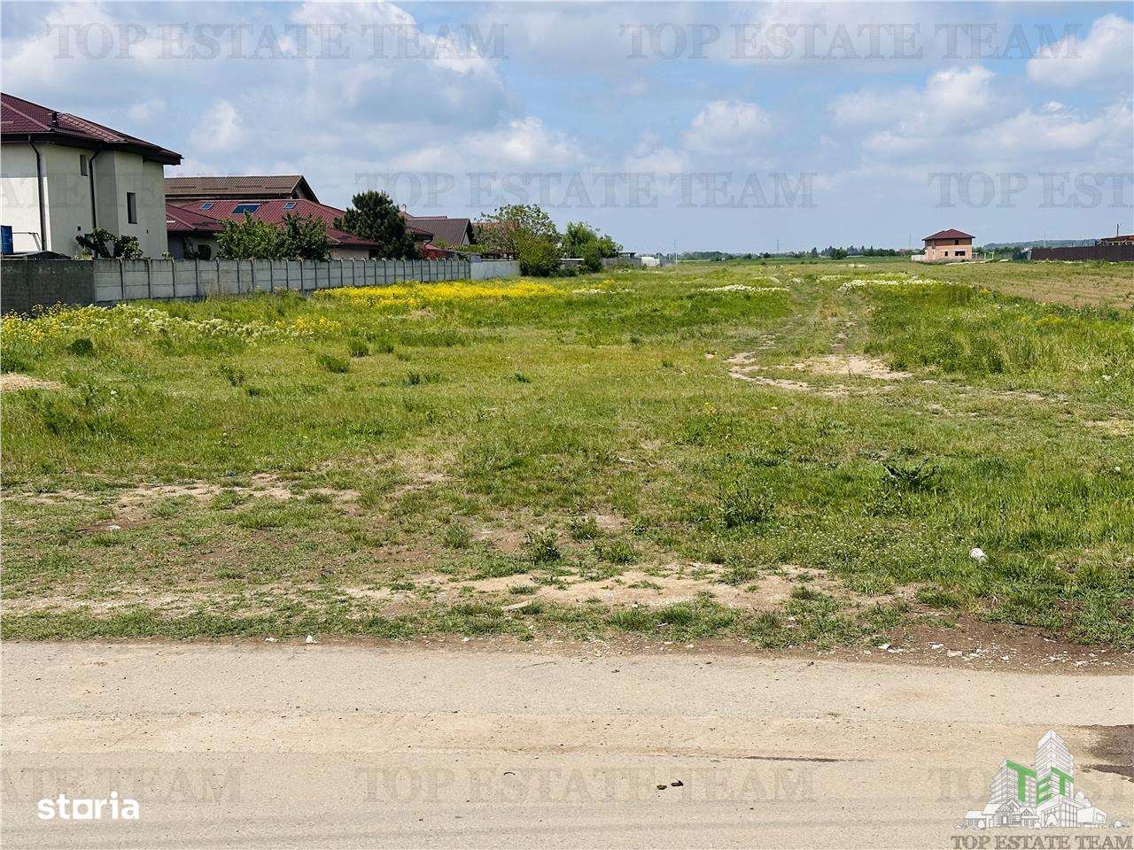 Teren intravilan 1.7 ha Dragomiresti Vale-Zurbaua, deschidere 34m la s - Imagine principală: 4/15