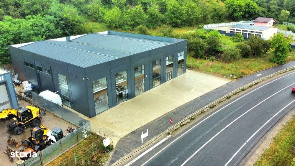 Hala/spatiu comercial, 1200 mp utili, 1600 mp teren liber, zona Baciu, - Imagine principală: 5/5