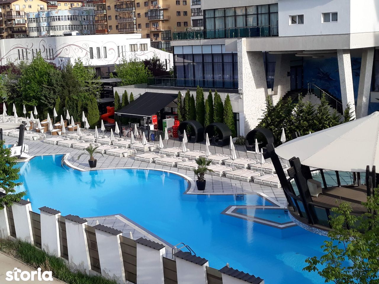 Apartament decomandat cu vedere catre piscina Aqua Garden Militari