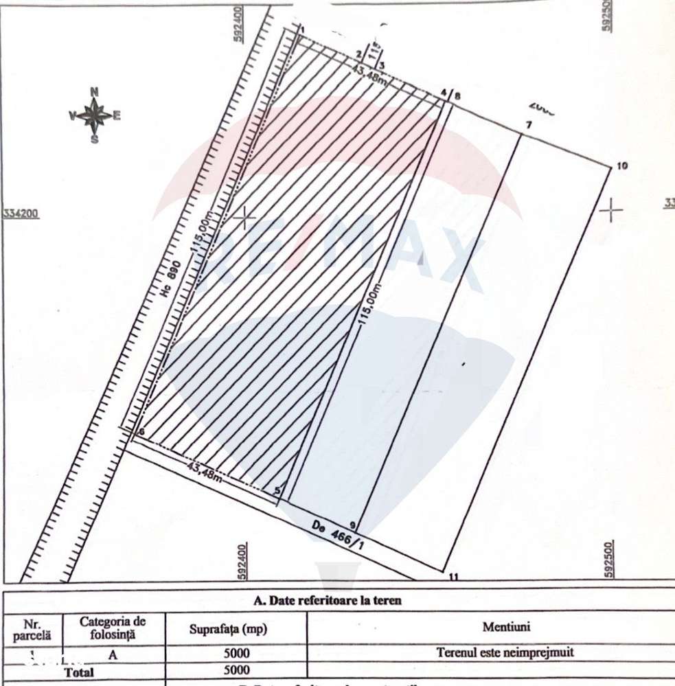 Teren 10,600mp Voluntari / Strada Matei Millo - Imagine principală: 1/3
