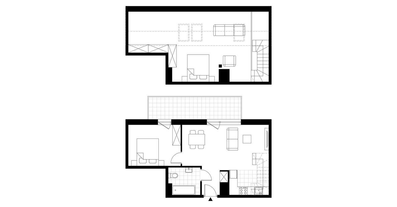 Mieszkanie L34 | 60,39 m² | 3 pok. | Centrum - Pełny obrazek: 4/9