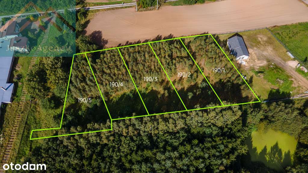 Rychnowo. Działki przy lesie z warunkami zabudowy.-1