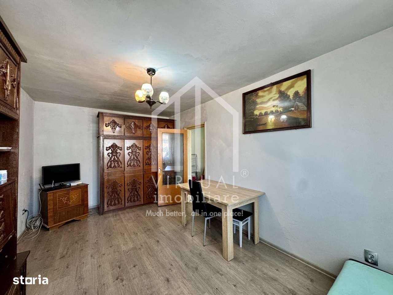 Apartament cu 2 camere, 52mp utili, balcon, bloc lift, Mihai Viteazu - Imagine principală: 2/15