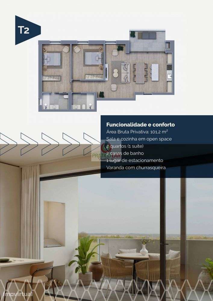 Apartamento T3 chave na Mão em Vila verde-7