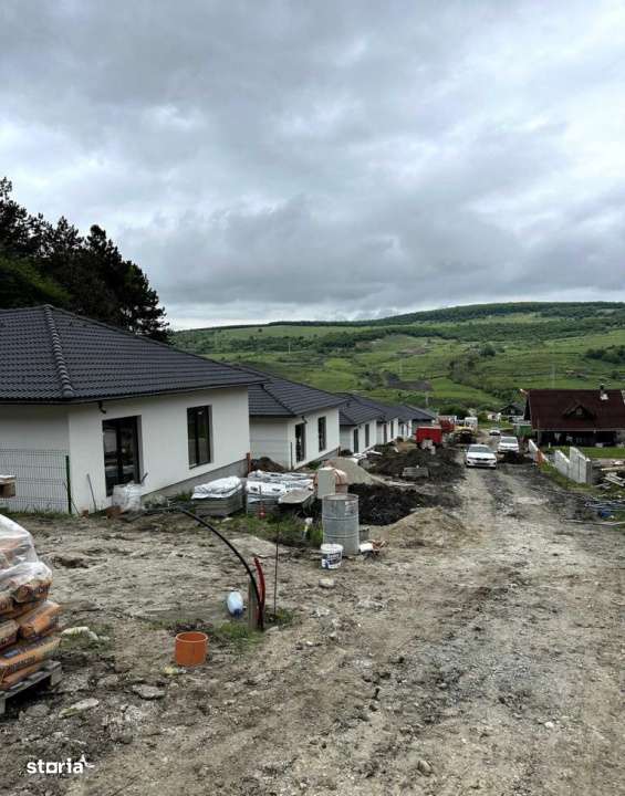 Casa pe un singur nivel, in sat Popesti, 100mp utili, 500mp teren