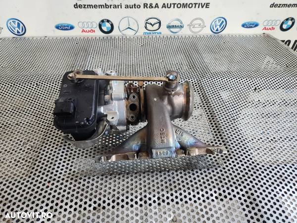 Turbo Turbina Turbosuflanta Renault Dacia 1.3 Benzina TCE Duster Lodgy Logan Sandero Megane Clio Captur Scenic Kadjar Nissan Qashqai Motor HR13DDT Cod 144106434R - Dezmembrari Arad - 2