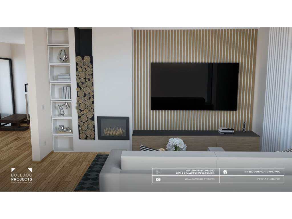 Parcela B | Terreno com projeto para Moradias T4-16