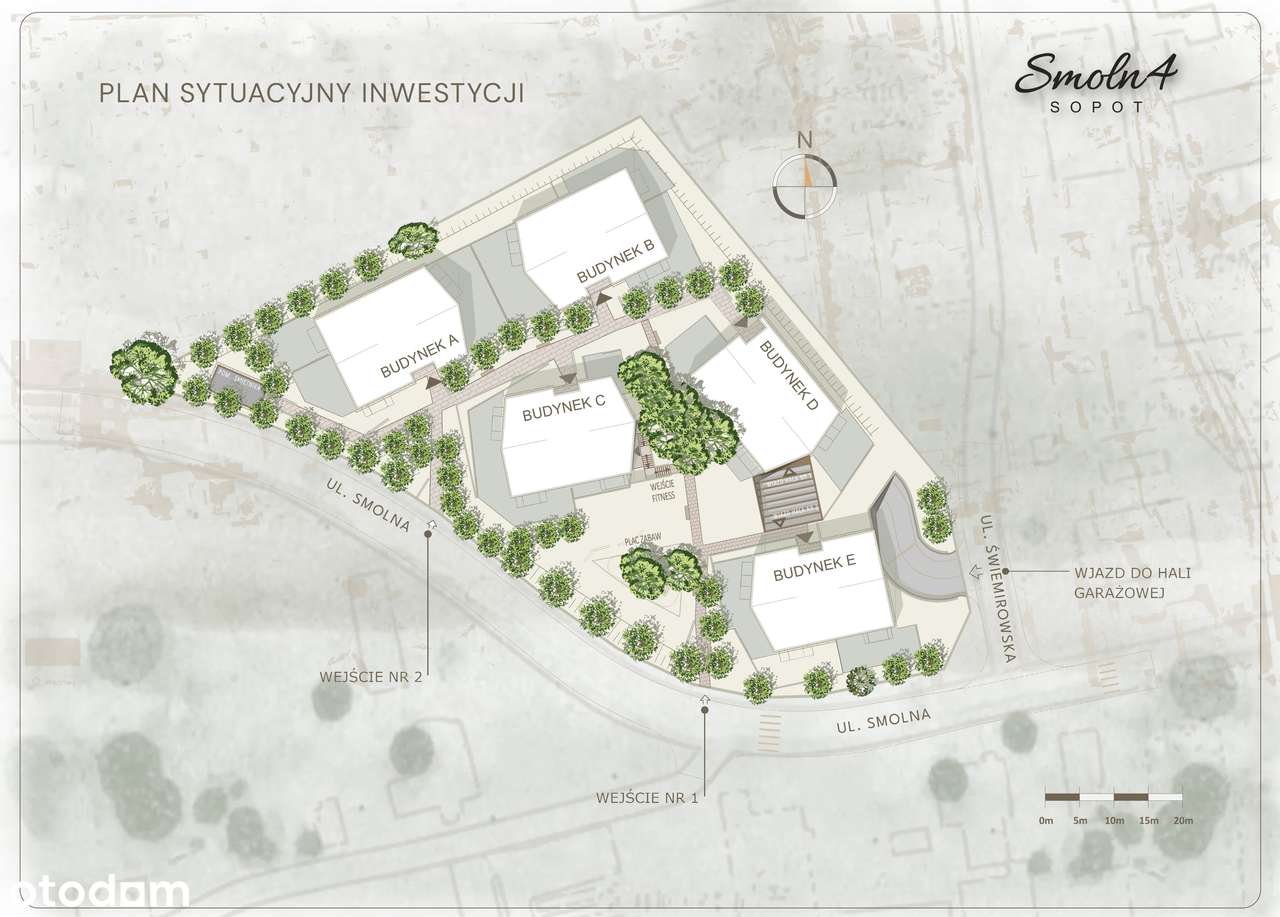 3 pokojowe mieszkanie 76m2 + ogródek 58m2, Sopot - Pełny obrazek: 4/9