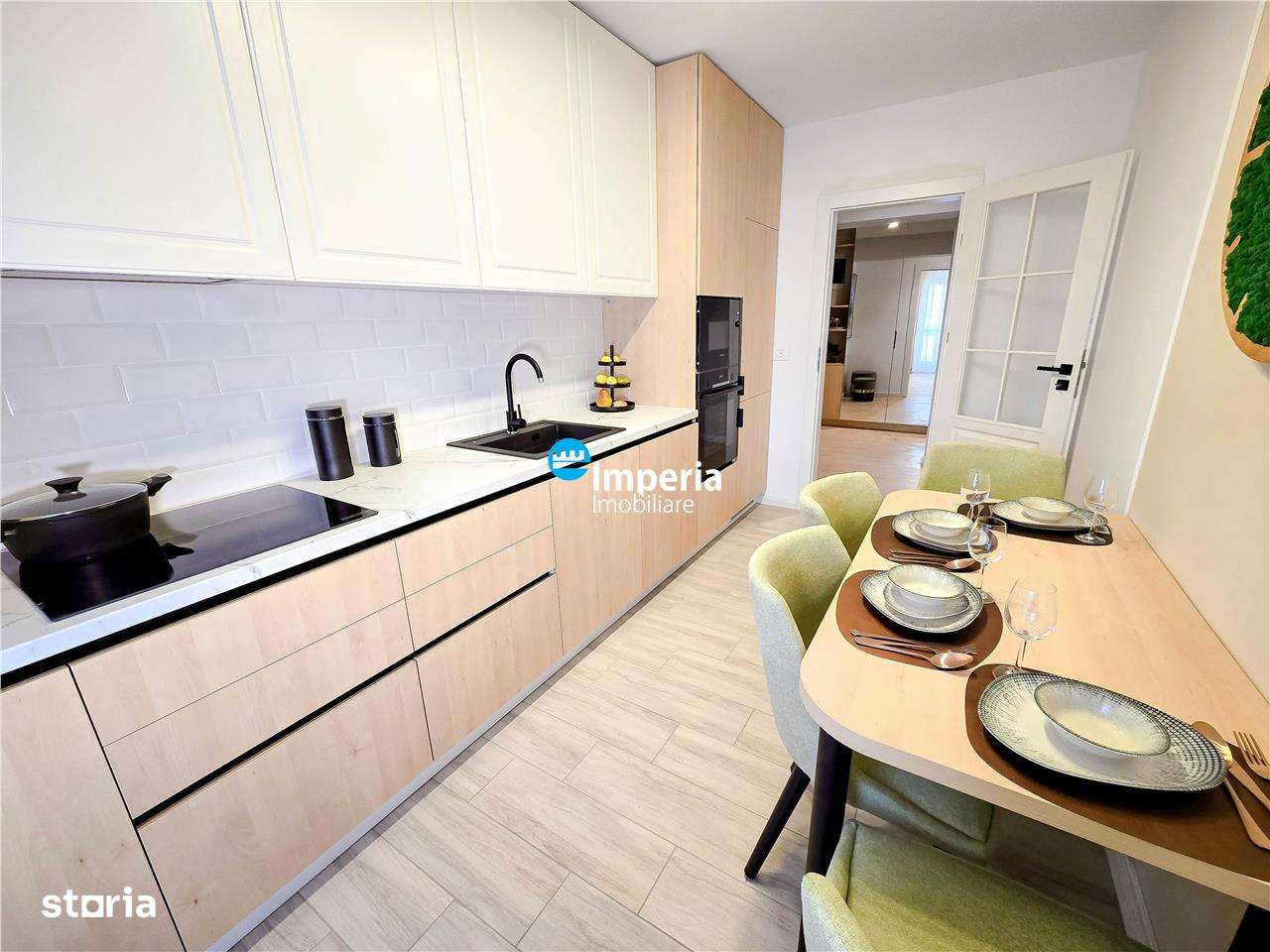 Apartamente NOI, 3 camere 2 bai, TVA inclus! - Imagine principală: 3/15