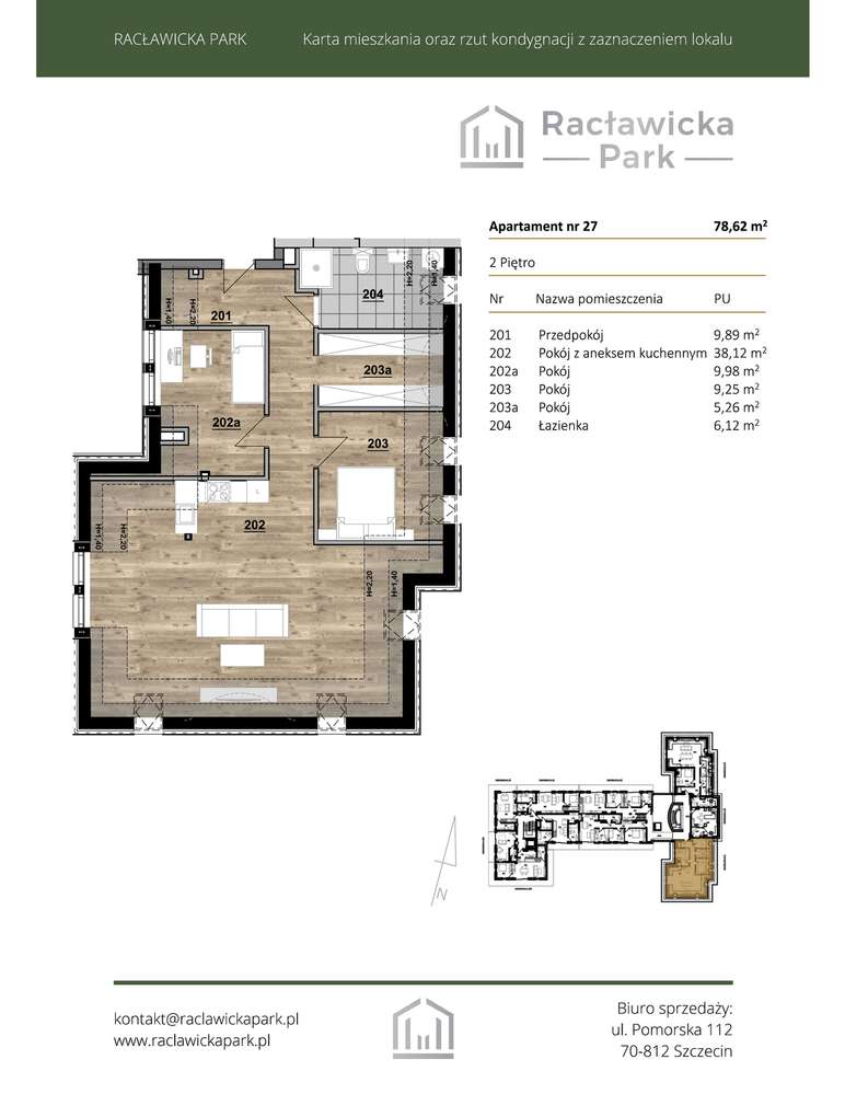 Racławicka Park | nowe mieszkanie M.27 - Pełny obrazek: 2/8