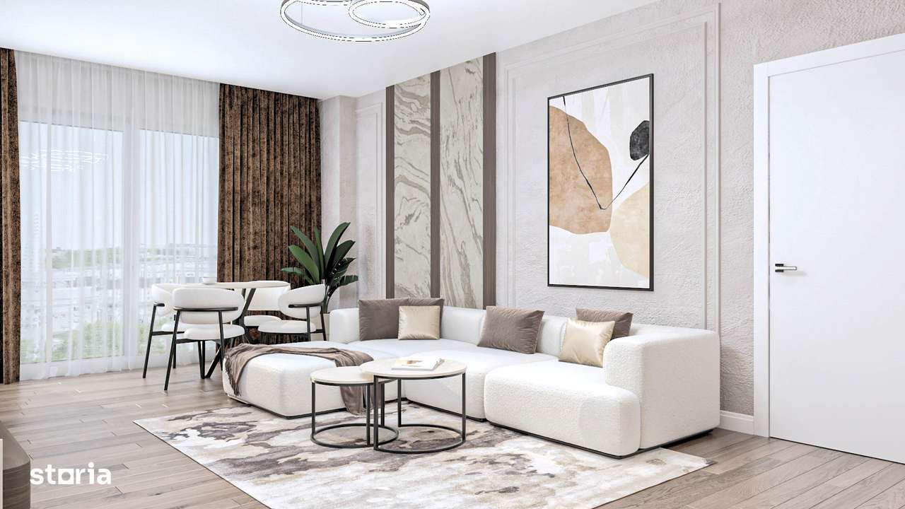 Garsonieră de 46,74 mp- langa Mall Coresi- ARMONIA RESIDENCE - Imagine principală: 1/25