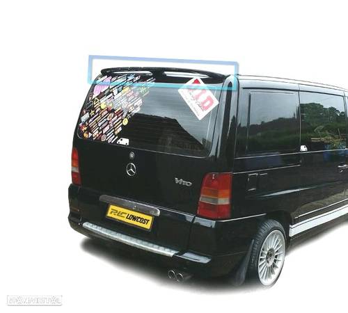 AILERON SPOILER TRASEIRO PARA MERCEDES VITO W638 95-03 - 1