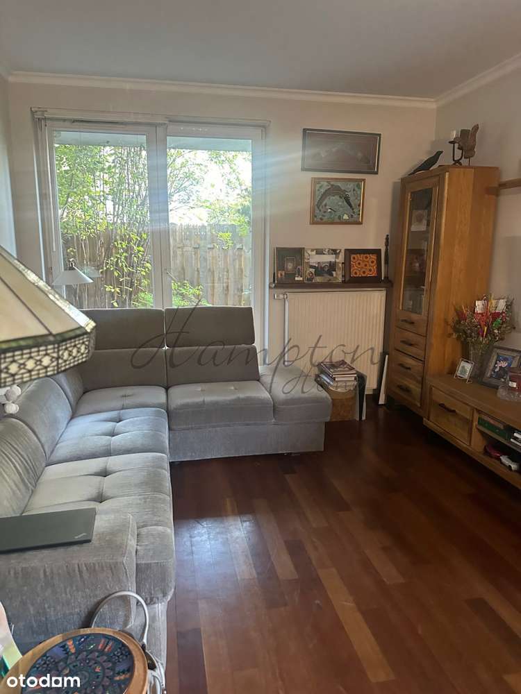 Mieszkanie na parterze na Marinie Mokotów z ogródk-0