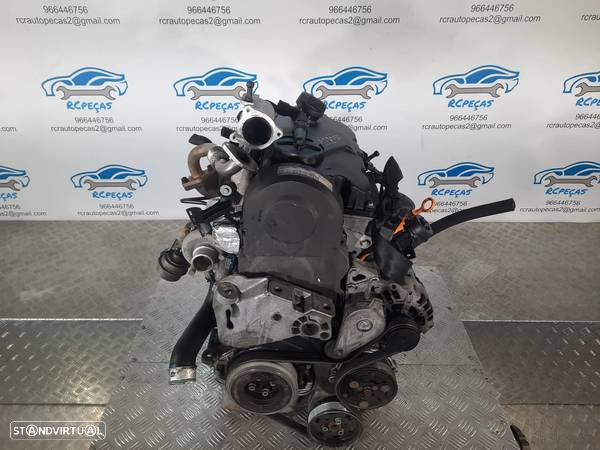 MOTOR COMPLETO 1.9 TDI 8V 100CV ATD VW VOLKSWAGEN BORA MOTOR ARRANQUE ALTERNADOR BIMASSA COMPRESSOR EMBRAIAGEM BOMBA DIRECAO INJETORES - 7