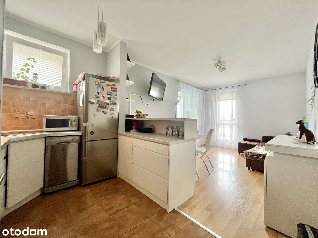 Stylowe trzypokojowe (55m2) - cisza, zieleń i słońce! - KRĘCZKI - Pełny obrazek: 5/10