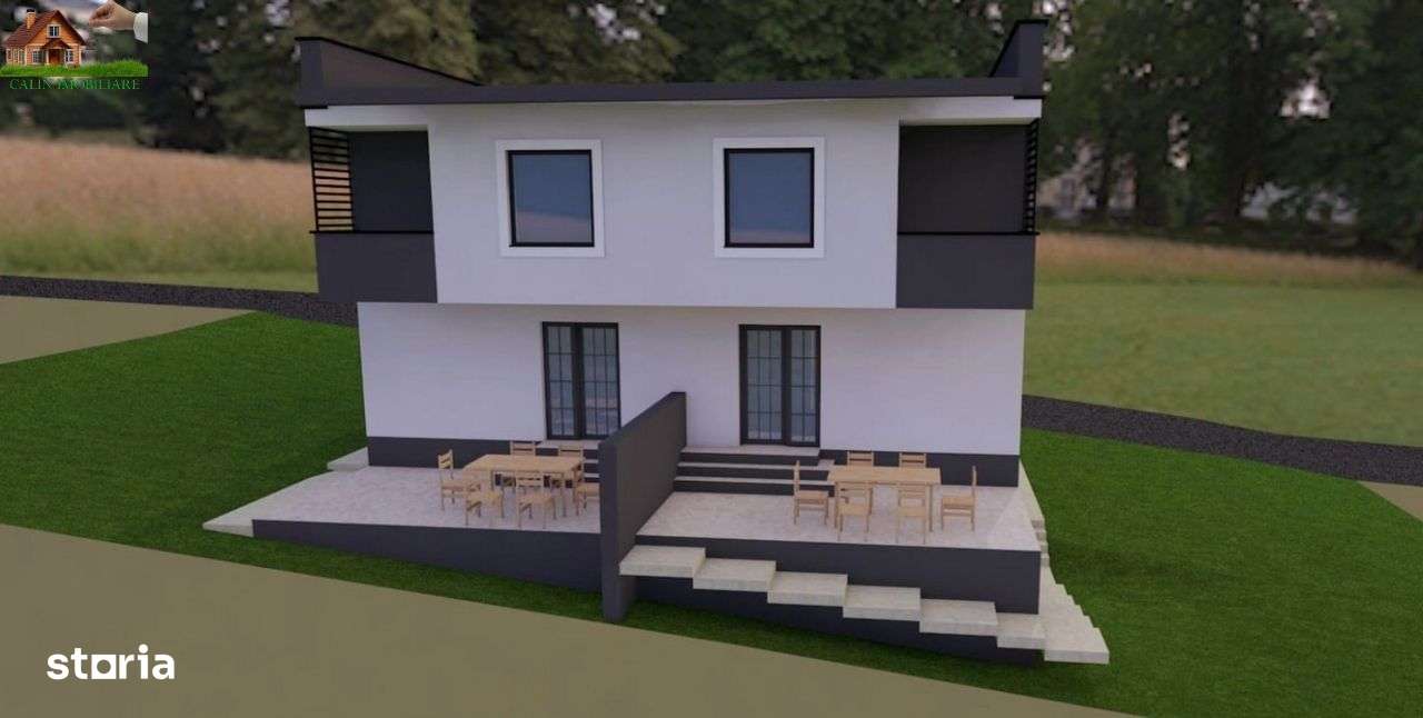 DE VANZARE DUPLEX LUX 120 mp IASI 5 Drumuri Curte 265 mp 150.000 Euro - Imagine principală: 3/5