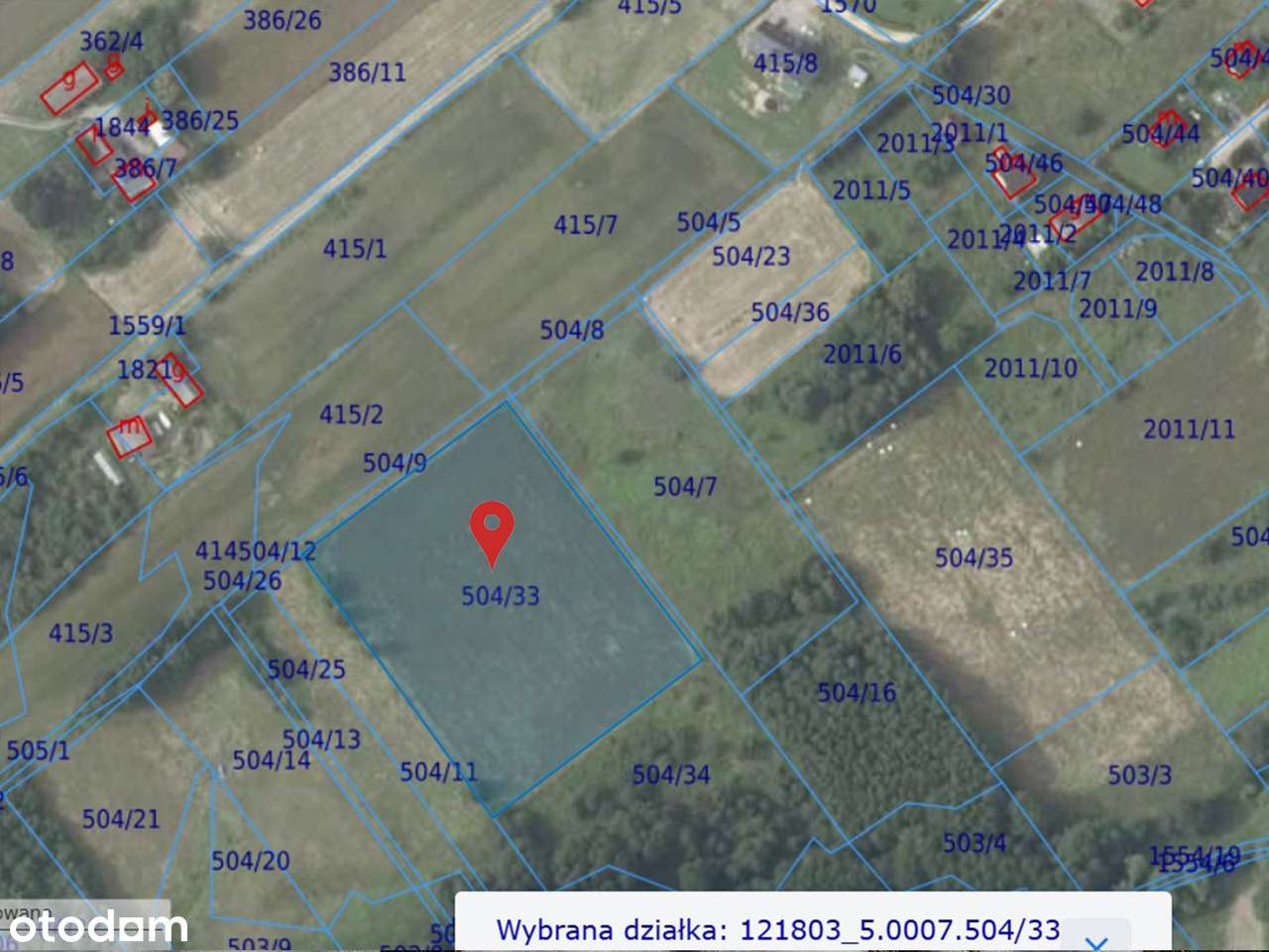 83,8 ar MPZP – dom, agroturystyka, hala do 400 m² | Przytkowice - Pełny obrazek: 4/18