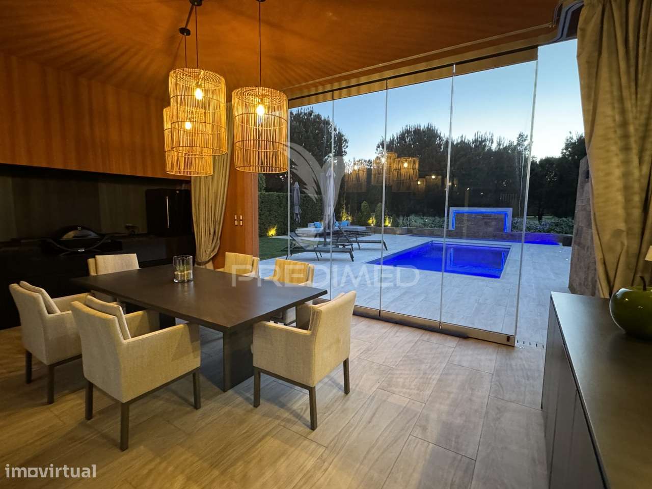 Vilamoura -moradia com vista golfe em condomínio com segurança - Grande imagem: 5/40