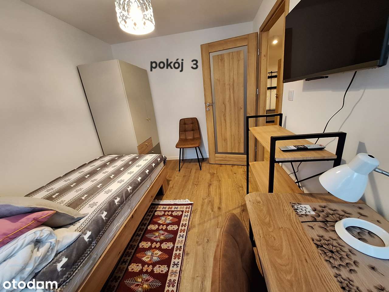 Pokój - spokój i cisza - zielono (mieszkanie 3pok) ul Estońska - Pełny obrazek: 2/7