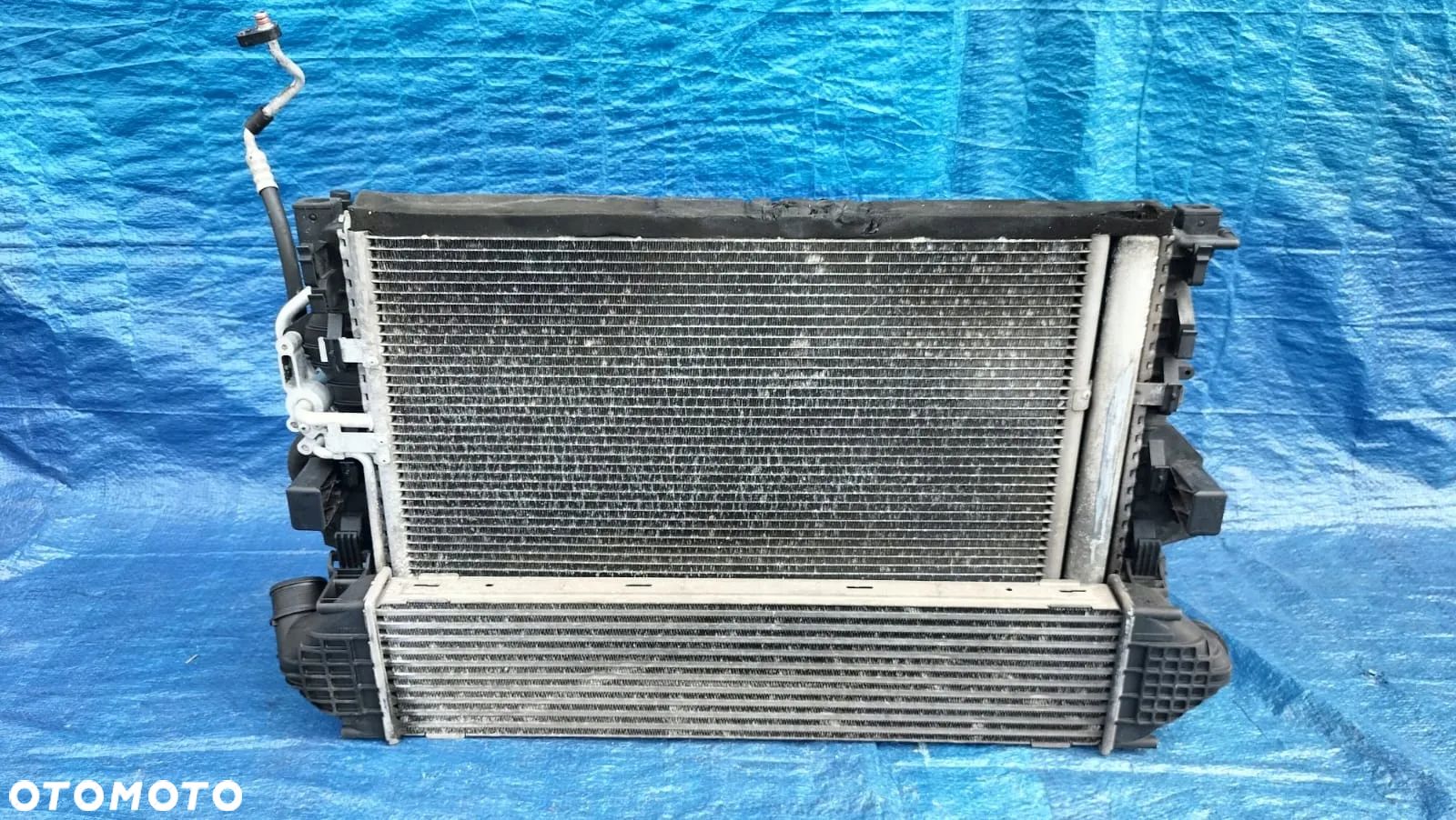 CHŁODNICA WODY KLIMATYZACJI INTERCOOLER WĄŻ PRZEWÓD KOMPLET CHŁODNIC 6G91-9L440-FD VP7EKH-19710-AE VP7EKH-8005-BD FORD MONDEO MK4 1.8 2.0 TDCI - 1