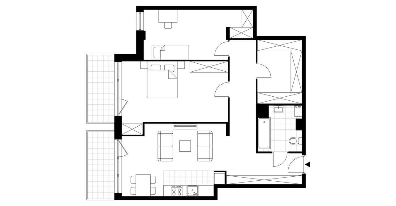Osiedle Łagody | Apartament C6.4 | 93m2 - Pełny obrazek: 4/9