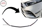 Lip Bara Fata Mercedes A-Class W177 V177 (04.2018-up) A35 Design Editia Neagra- livrare gratuita - 1