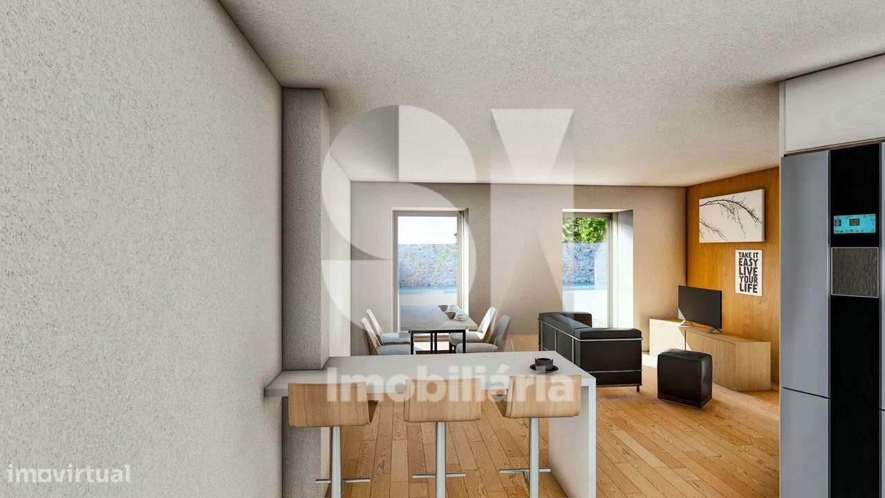 Moradia T2 para reconstruir com projeto aprovado - Grande imagem: 5/7