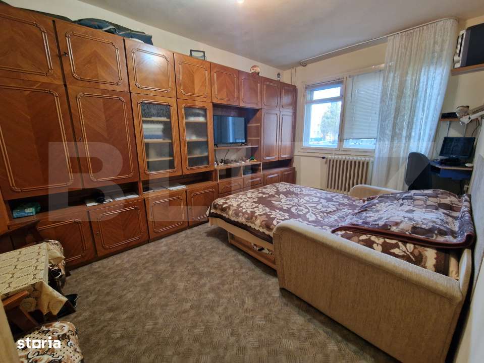 Apartament cu 3 dormitoare, 2 bai, boxa mare, parter inalt, balcon, Ma - Imagine principală: 2/5