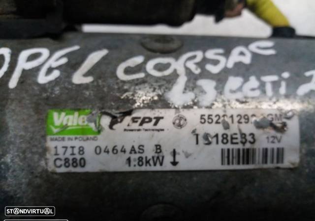 Motor de arranque Opel Corsa 1.3CDTi 2008 - 3