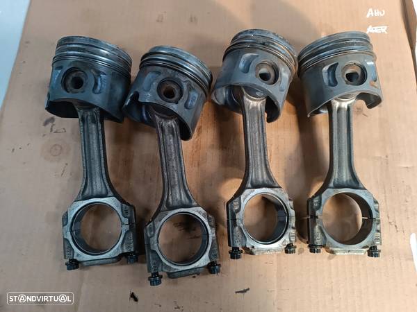 Piston + Biela / pistons - VW 1.9 TDI ( 90CV) AHU - 1