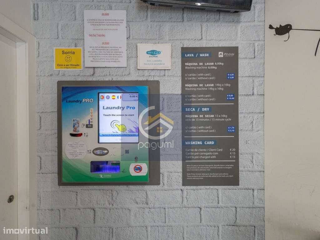 Trespasse de Lavandaria Self-Service no Centro do Porto - Totalment... - Grande imagem: 4/8