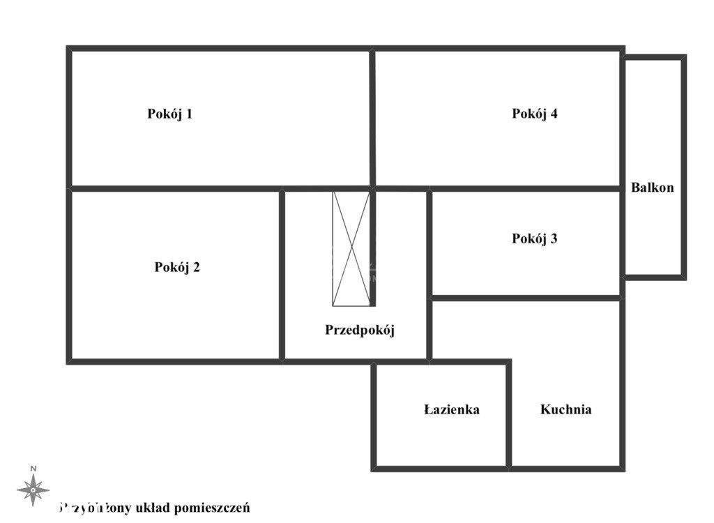 Mieszkanie do remontu, Białołęka, 66m2, 4 pokoje