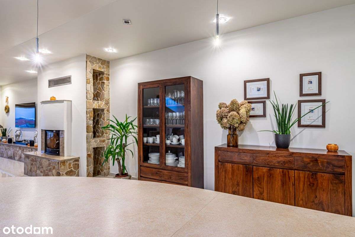 Elegancki dom z częścią biurowo-magazynową-10