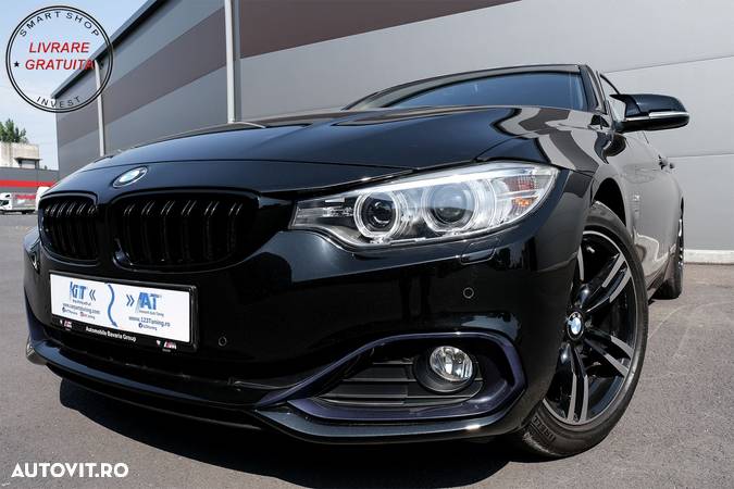 Grile Centrale BMW 4 Series F32 F33 F36 (2013-03.2019) Piano Black M Design- livrare gratuita - 10