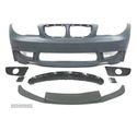 PARA-CHOQUES DIANTEIRO PARA BMW E81 E82 E88 06-10 LOOK M1 + SPOILER FRONTAL - 1