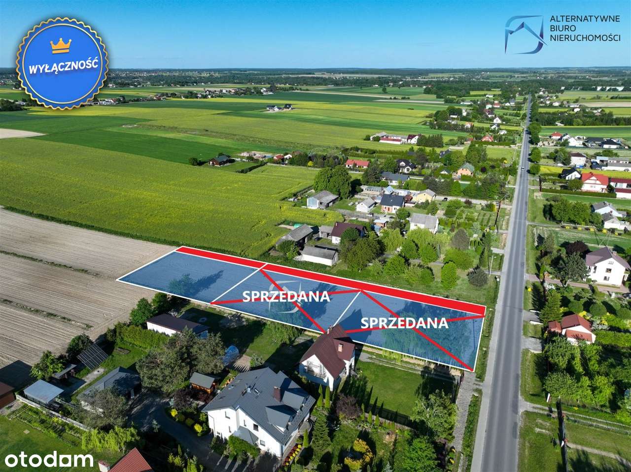 Piękna działka budowlana przy lesie w Osmolicach-5