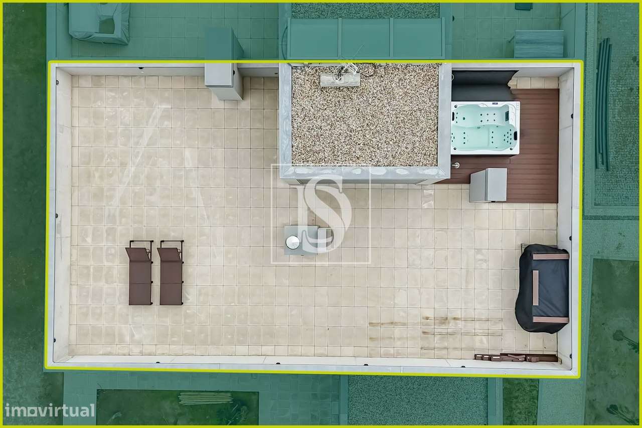 T3 como Novo com Terraço e Vista Mar - Grande imagem: 5/42