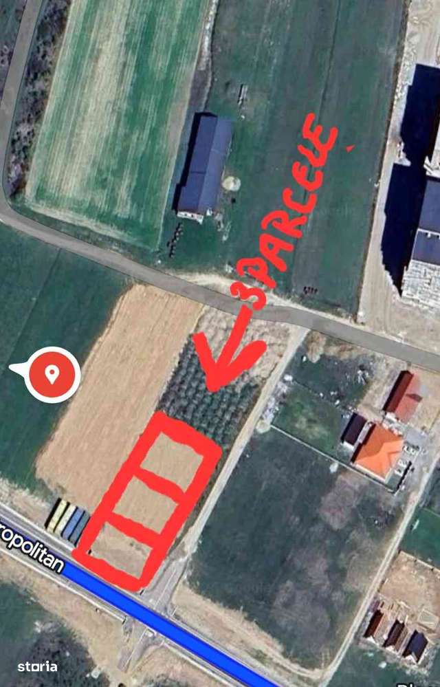 Teren intravilan 600 mp × 3 Parcele. Zona Băile Felix Oradea - Imagine principală: 5/6