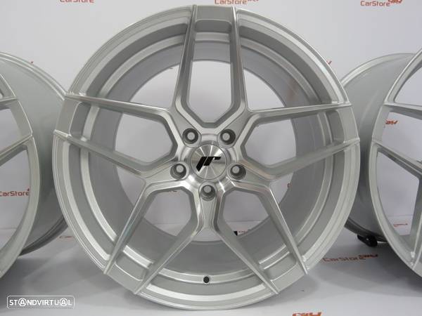 Jantes Japan Racing JR34 19 x 8,5+9.5 ET35 5x120 Silver Machined Face - 3