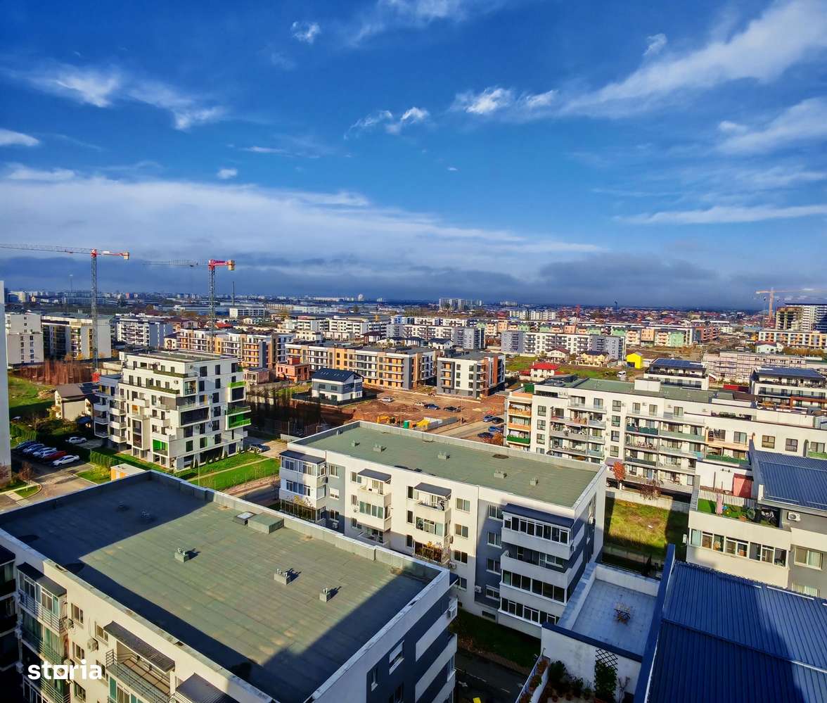 Apartament 2 camere decomandat,TERASA  130 mp, Vedere SUPERBA,PARCARE - Imagine principală: 4/8